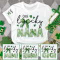 One Lucky Nana Shamrock St Patrick's Day Gift