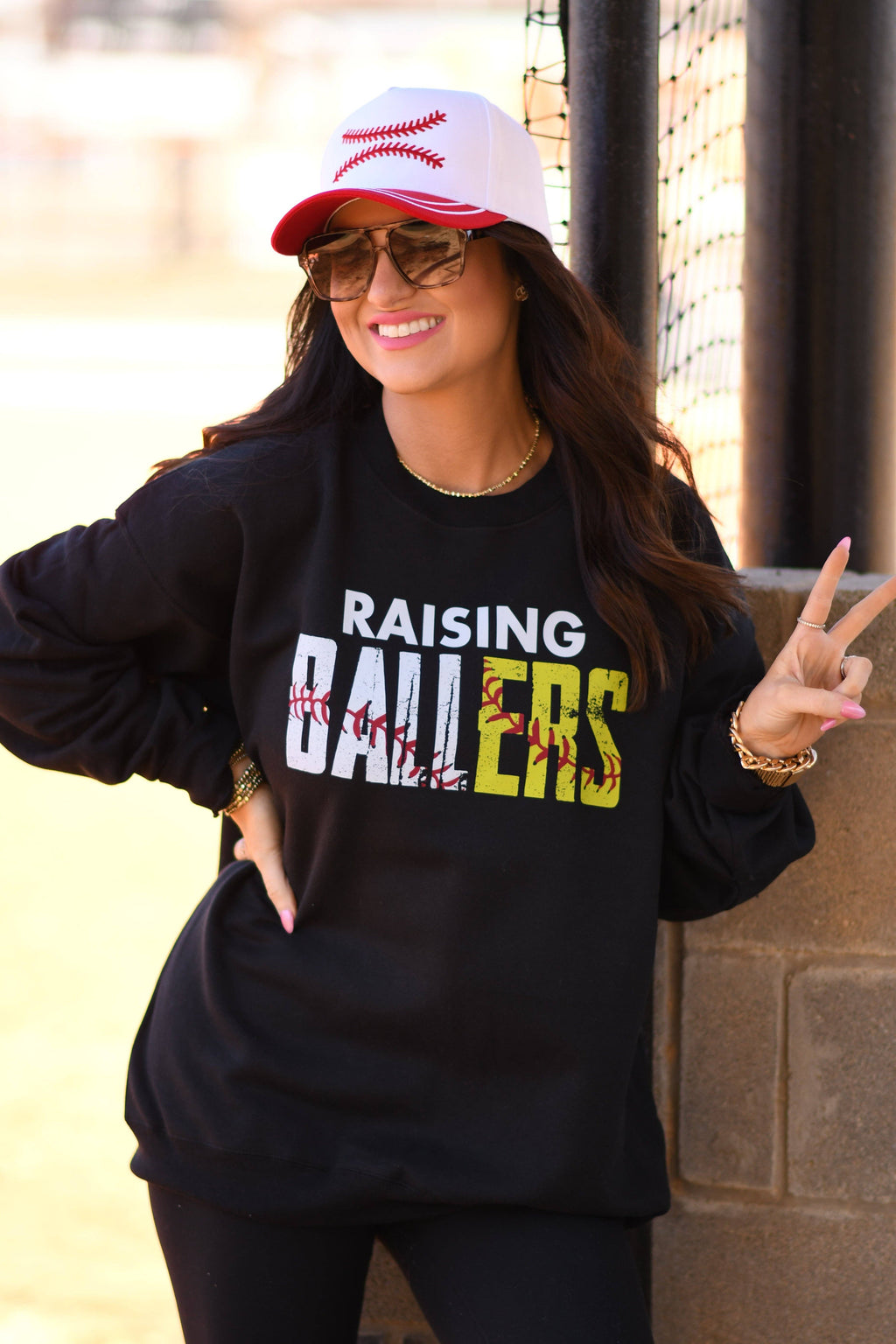 Raising Ballers Baseball and Softball Tee/Sweatshirt