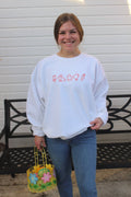 Easter Things Embroidered Sweater