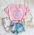 Take Me Thrifting Vintage Collage Pink Bella Graphic Tee