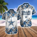 Dallas Cowboys Hawaiian Shirt Tropical Short Combo Set