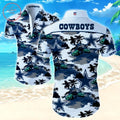 Dallas Cowboys Island Theme Hawaiian Shirt Design