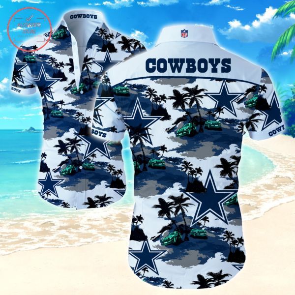 Dallas Cowboys Island Theme Hawaiian Shirt Design