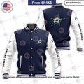 HOT Dallas Stars Baseball Jacket