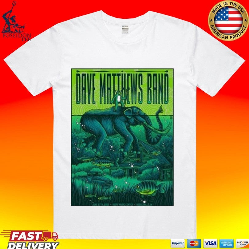 Dave Matthews Band In Noblesville In On June 27 2026 Tour T-shirt