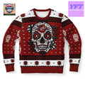 Day Of The Dead Red Meme Design 3d Ugly Christmas Sweater