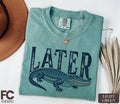 Southern Saying Retro Gator Tee, Florida Lover Top