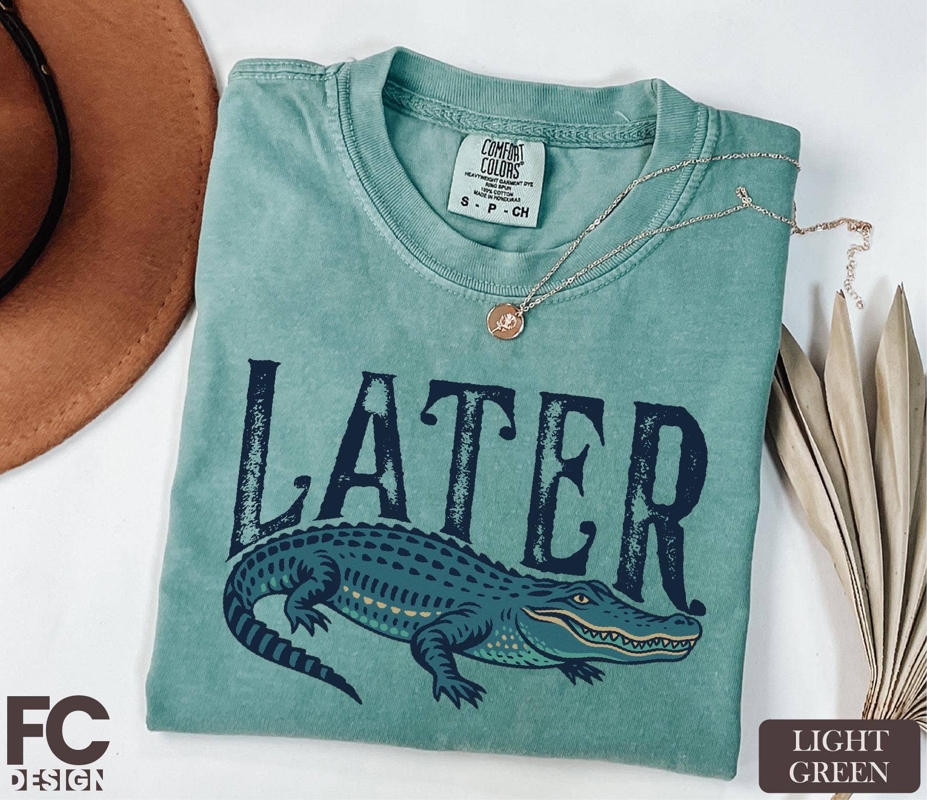 Southern Saying Retro Gator Tee, Florida Lover Top