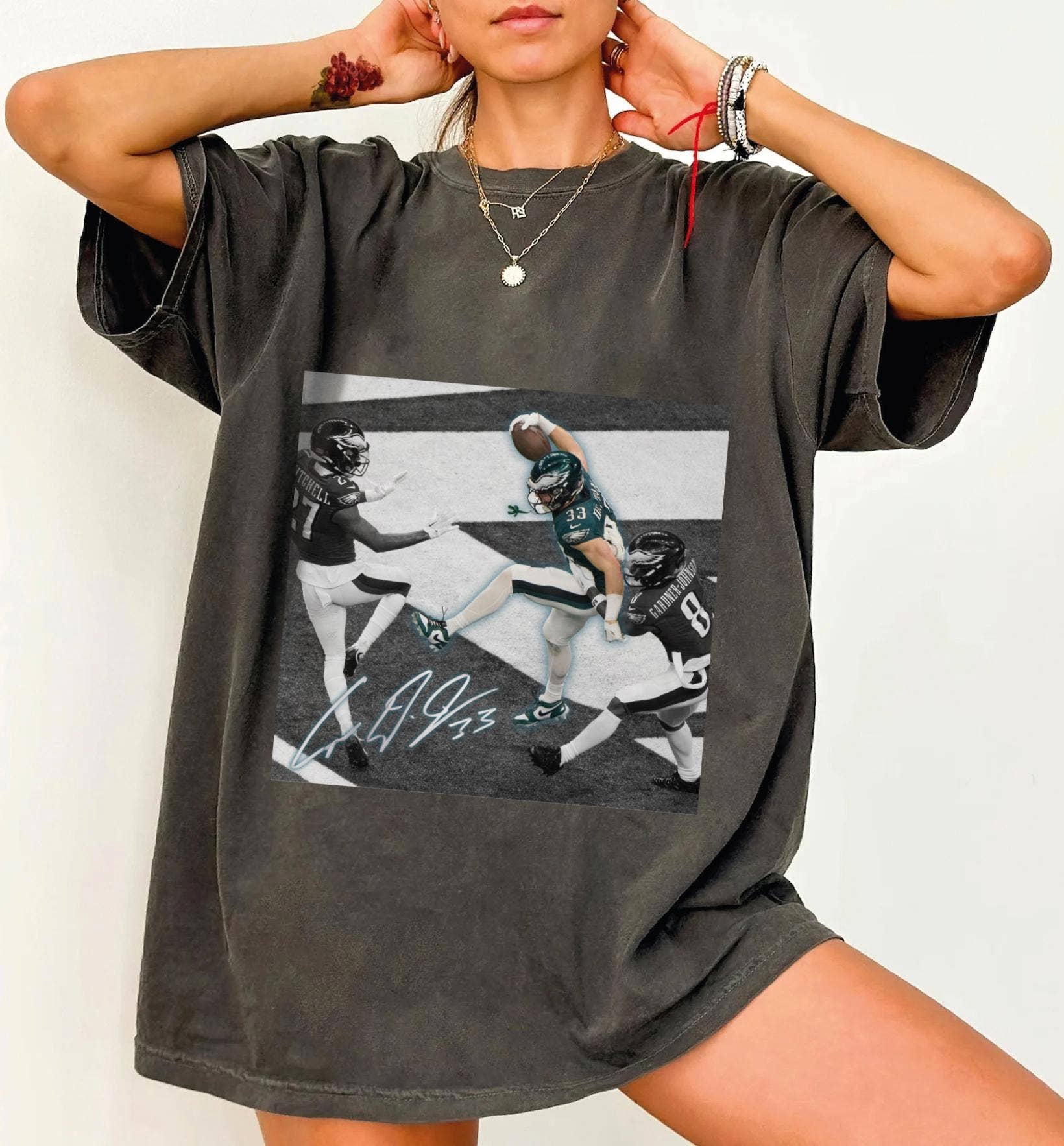 Philadelphia Football Touchdown Gift Sweatshirt