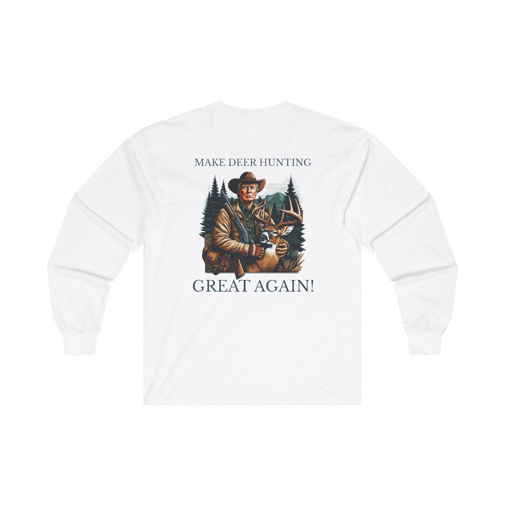 Trump Make Deer Hunting Great Again Long Sleeve T-Shirt