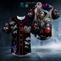 BEST Death Devil Blood Skull Baseball Shirt