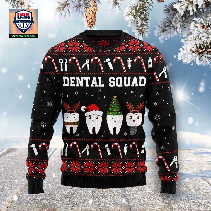 Dental Squad Ugly Christmas Sweater