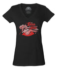 Women's The Devil Wears Nada Vneck T-Shirt