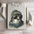 Seattle Football Mascot Vintage Crewneck Sweatshirt