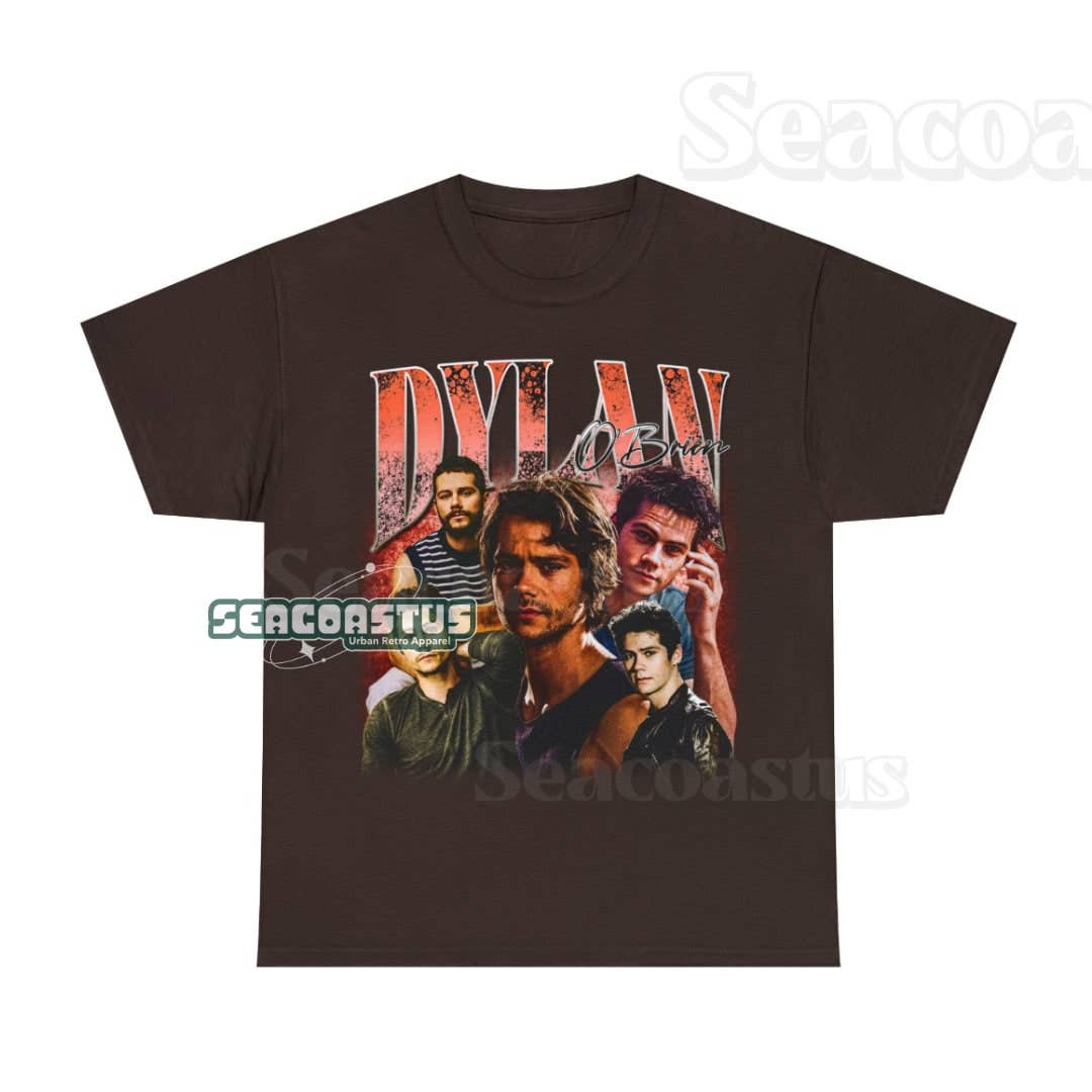 Dylan O'brien Vintage T-Shirt Retro 90's Graphic Tee For Fan