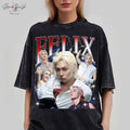 Vintage Felix Stray Kids Sweatshirt  Kpop Fan Gift Unisex