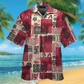 Diamondbacks Arizona Unique Design Hawaiian Tropical Short Sleeve Shirt