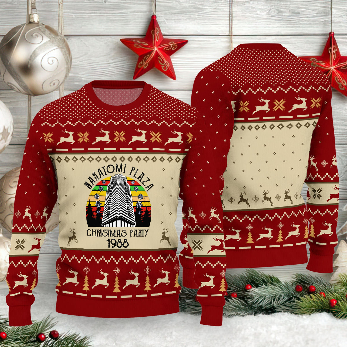 Die Hard Ugly Christmas Sweater