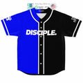 BEST Disciple black blue Baseball Jersey