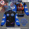 Doctor Who Good Men Don't Need Rules Baseball Jacket