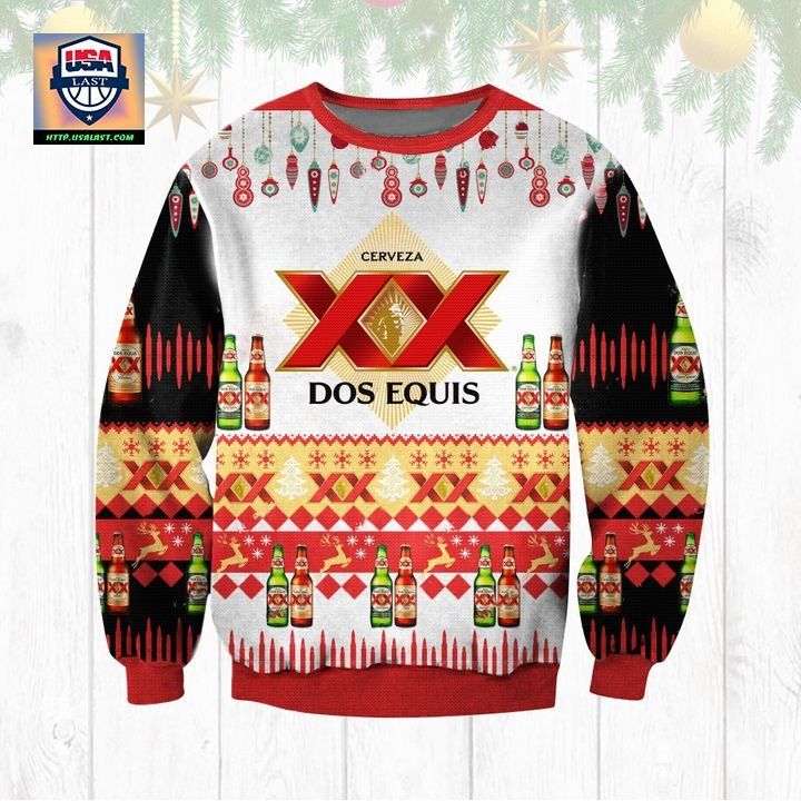 Dos Equis Beer Ugly Christmas Sweater