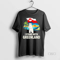 Official I Stand With Greenland Flag Bear Sunset T-Shirts, Hoodie, Sweatshirt | InkRitualCo.com