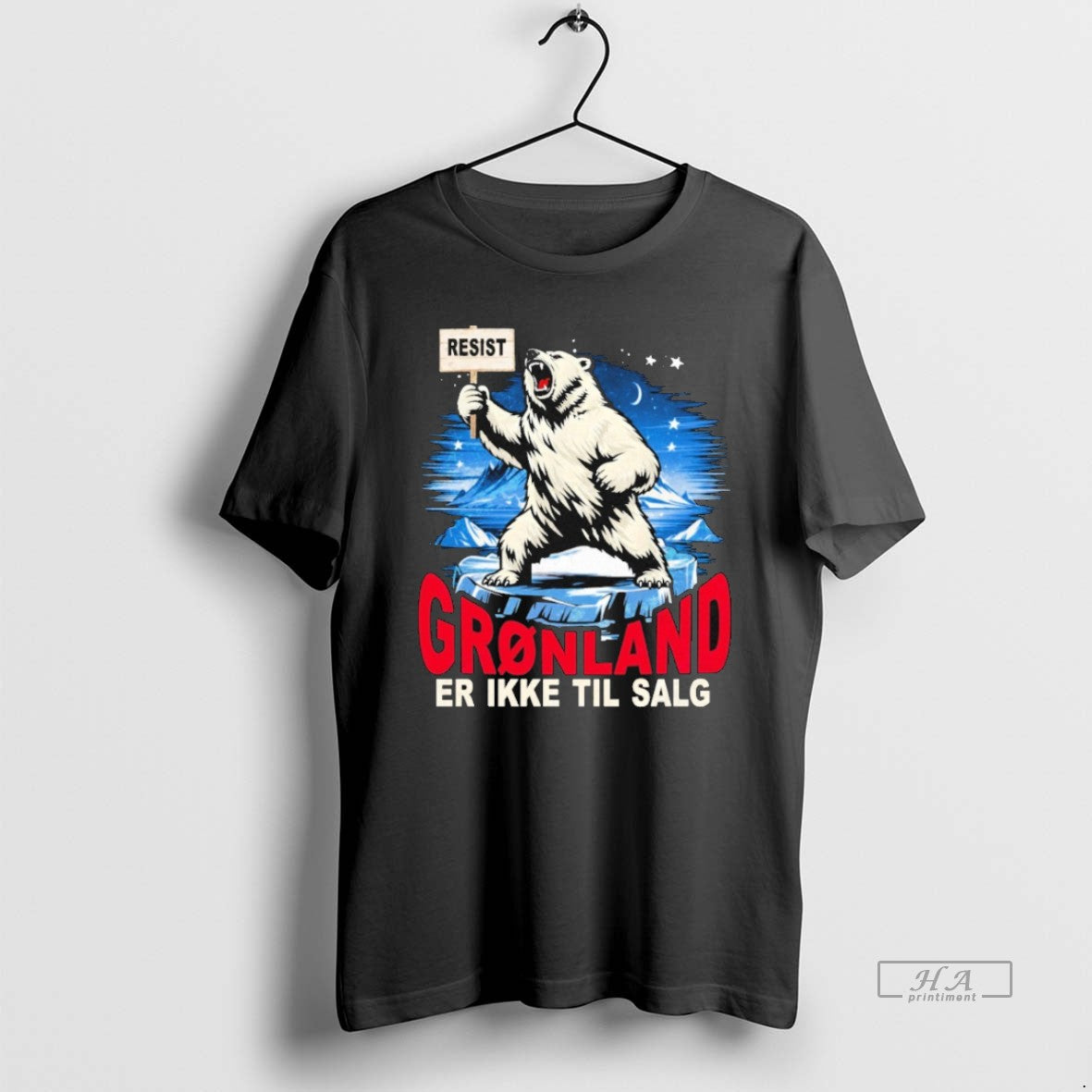 Official Greenland Is Not For Sale Hands Off Greenland Resist Bear T-Shirts, Hoodie, Sweatshirt | InkRitualCo.com