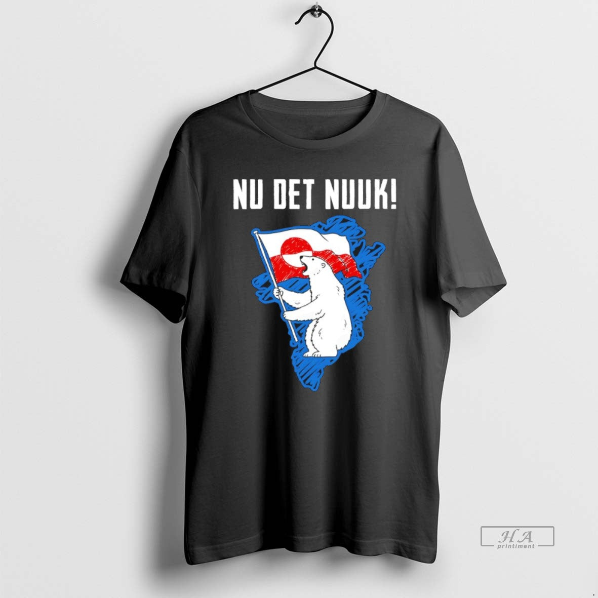 Official Pvjmzupa Nu Det Nuuk Hands Off Greenland Polar Bear And Flag T-Shirts, Hoodie, Sweatshirt | InkRitualCo.com