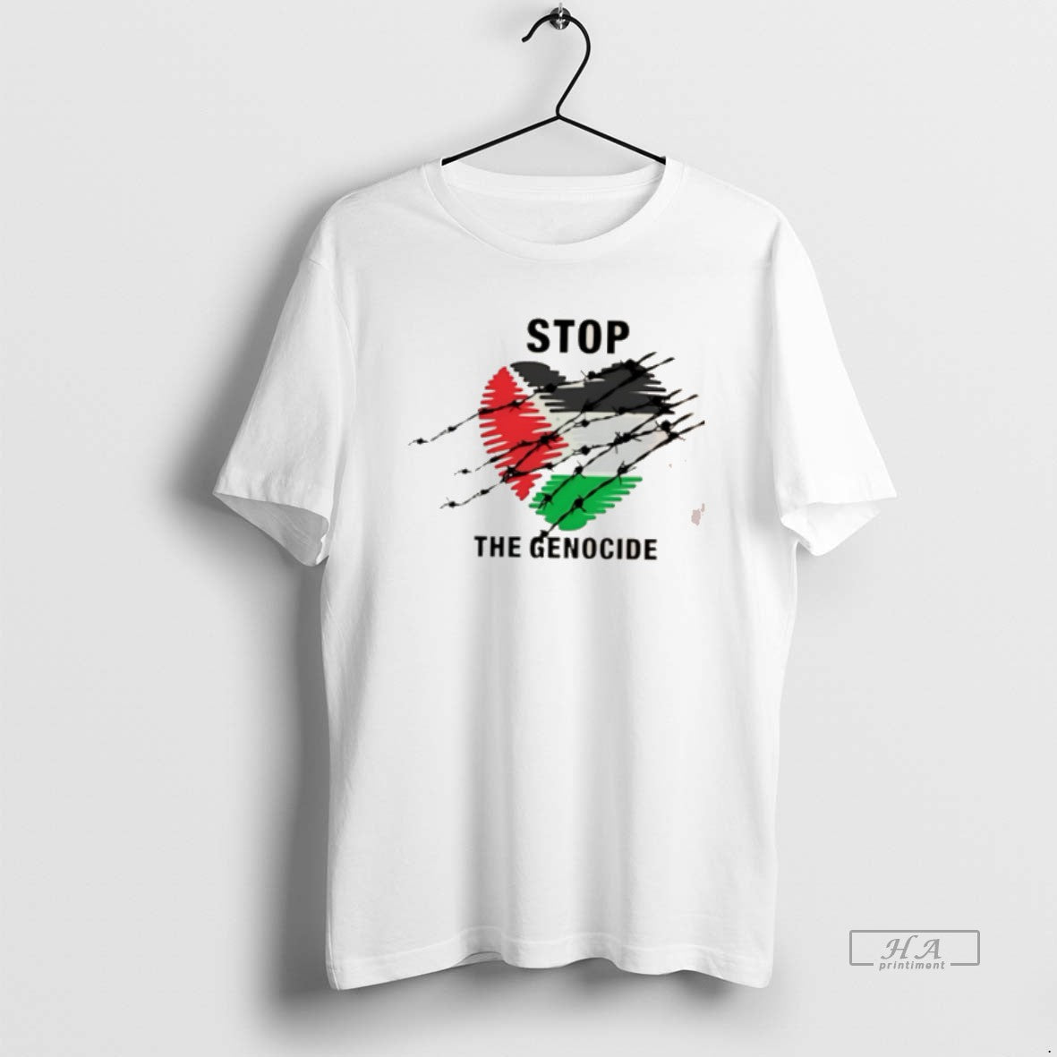 Official Stop The Genocide Heart T-Shirts, Hoodie, Sweatshirt | InkRitualCo.com
