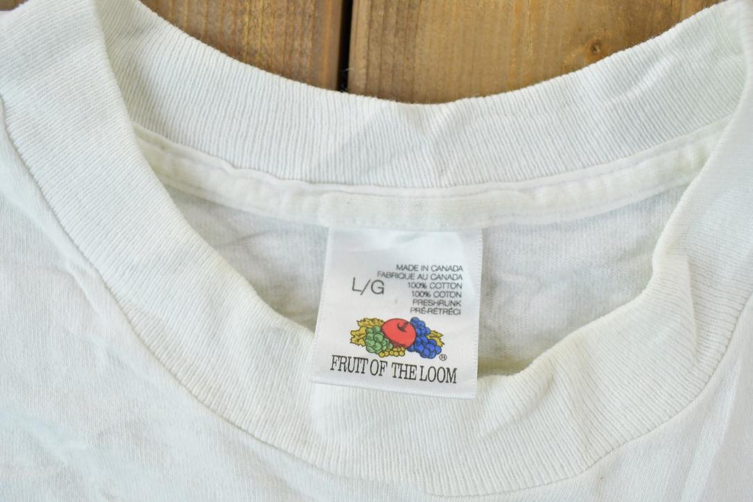 Vintage 1990s Cat Wants Seafood Single Stitch Streetwear Nature Outdoorsman (3)