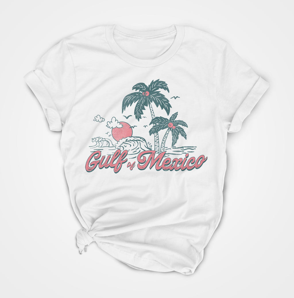 Gulf Mexico Retro Ringspun Tee Unisex T-shirt, Sweatshirt, Hoodie (1)