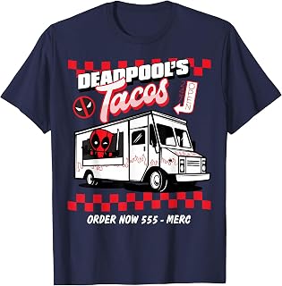 Comics Deadpool Tacos Food Truck 24 Open Unisex T-shirt, Sweatshirt, Hoodie (1)