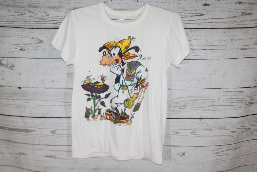 Vintage Goofy Mexico 1970s-80s Single Stitch Unisex T-shirt, Sweatshirt, Hoodie (1)