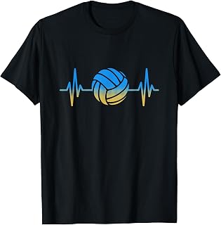Volleyball Player Heartbeat Volleyball Unisex T-shirt, Sweatshirt, Hoodie (1)