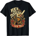 Hes Texas Tell Horror Skeleton Cowboy Halloween Unisex T-shirt, Sweatshirt, Hoodie (1)