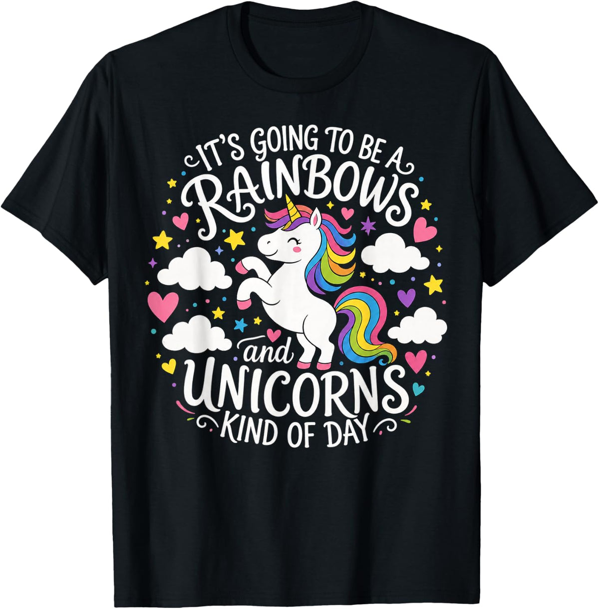 It'S Going Rainbows Unicorns Day Unisex T-shirt, Sweatshirt, Hoodie (1)