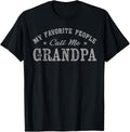 Favorite People Call Grandpa Vintage Unisex T-shirt, Sweatshirt, Hoodie (1)