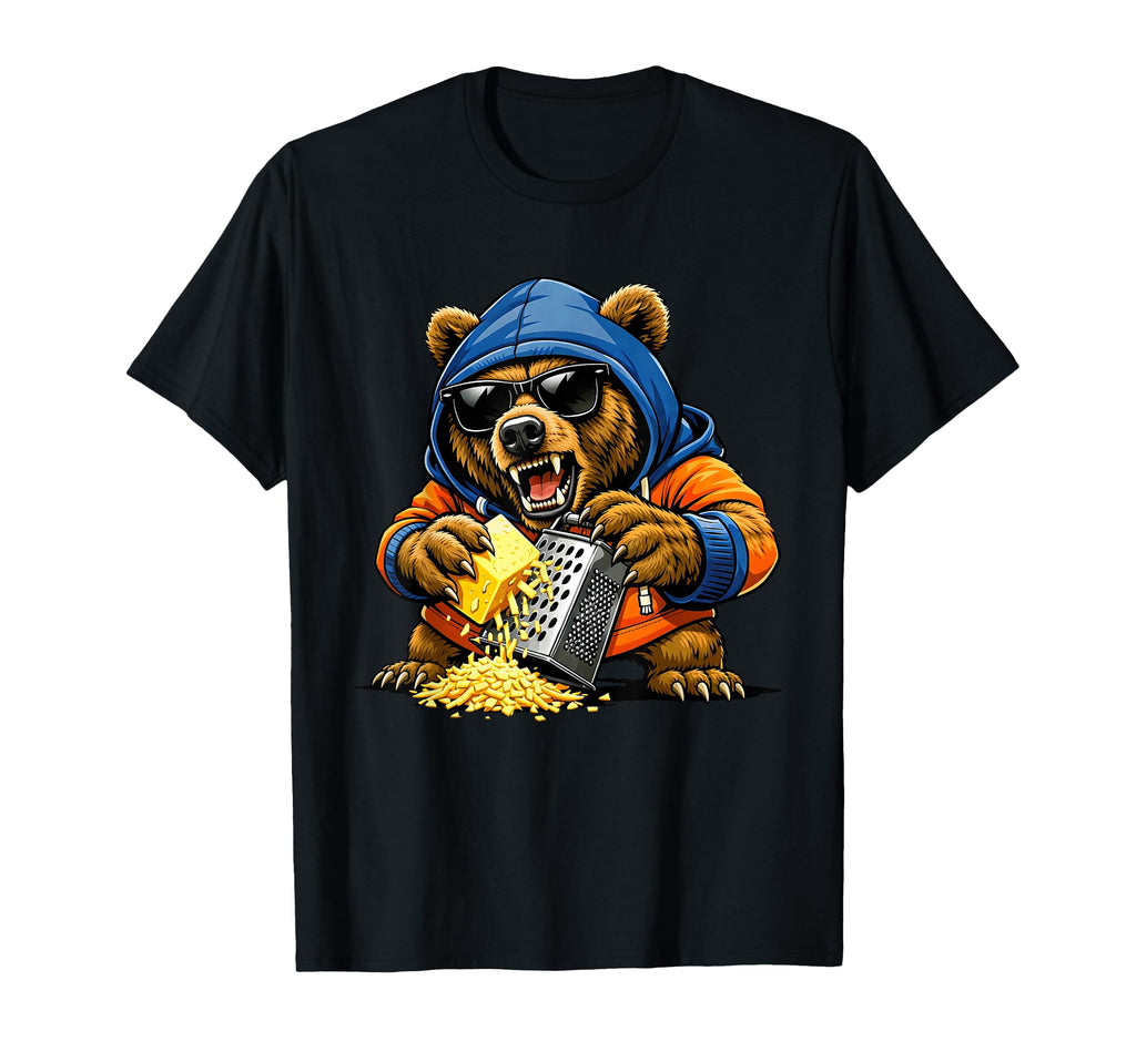 Bear Grating Cheese Tee Unisex T-shirt, Sweatshirt, Hoodie (1)