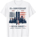 25th Anniversary September 11 2001 Memorial Day Usa Flag (1)