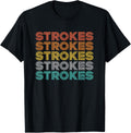 Strokes Retro Line Art Typography Pop Art Colorful Text (1)
