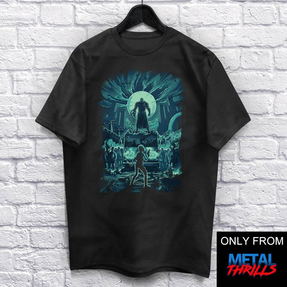 City Zombies Horror Heavy Metal Metalhead Music Tee Sci-Fi (2)