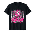 Pink Volleyball Breast Cancer Awareness Unisex T-shirt, Sweatshirt, Hoodie (1)