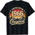 60th Birthday Man Woman 60 Years 1966 Decorative Unisex T-shirt, Sweatshirt, Hoodie (1)