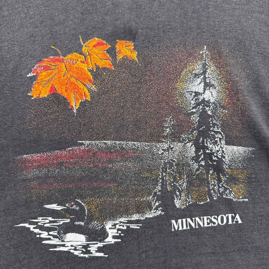 Vintage 1985 Minnesota Lake Loon Xl Unisex T-shirt, Sweatshirt, Hoodie (2)