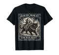 Hear Ye Hear Ye Aunt Arrived Black Cat Vintage Unisex T-shirt, Sweatshirt, Hoodie (1)