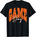 Orange Polka Dot Game Day Football Touchdown Season Unisex T-shirt, Sweatshirt, Hoodie (1)