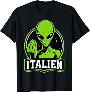 Italien Alien Italian Hand Gesture Sci Fi Unisex T-shirt, Sweatshirt, Hoodie (1)