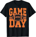 Game Day Football Season Football Mama Girl Orange Team (1)