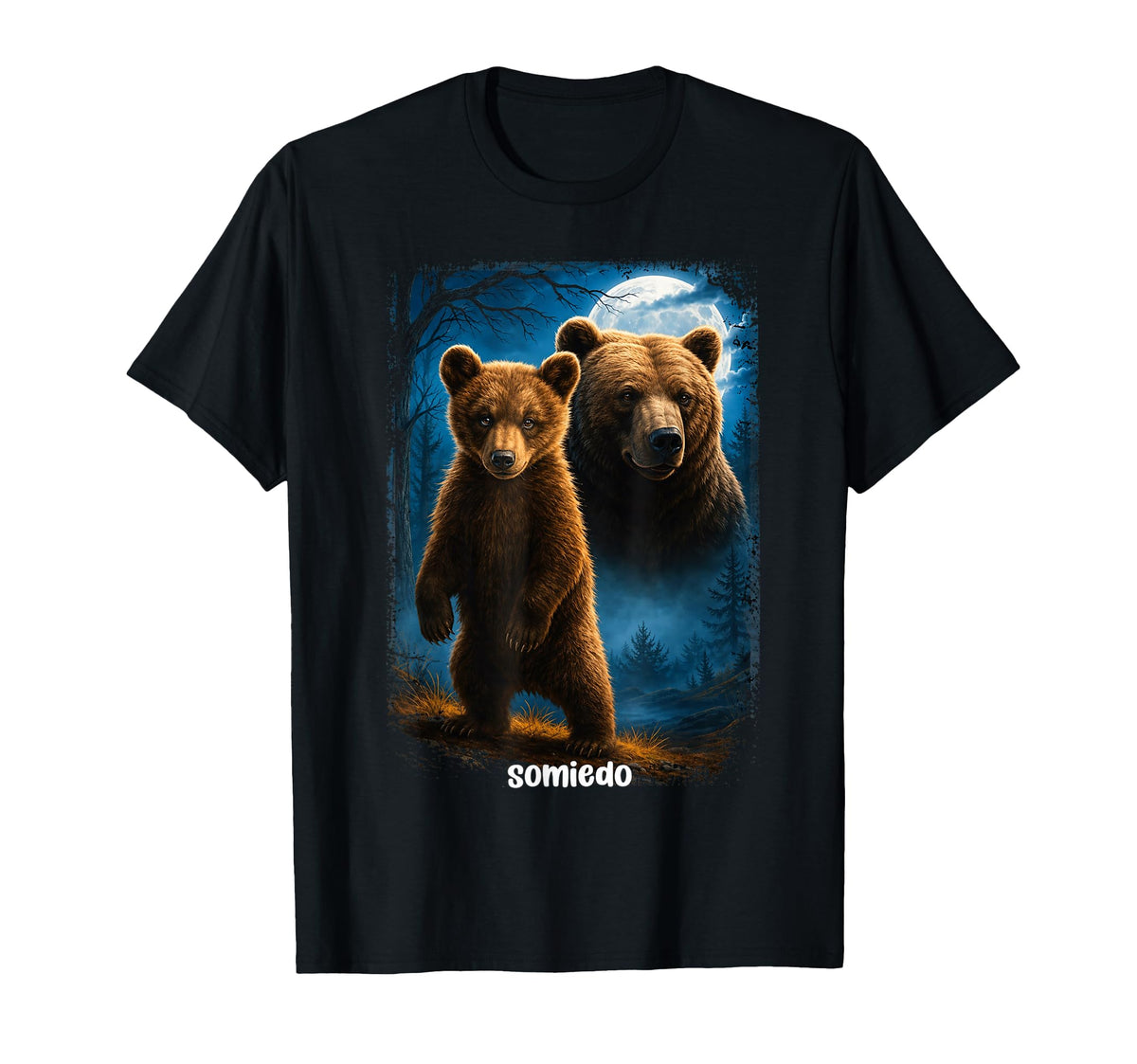 Somiedo Bear Animal Lover Bear Unisex T-shirt, Sweatshirt, Hoodie (1)