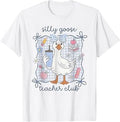 Silly Goose Teacher Club Back School Unisex T-shirt, Sweatshirt, Hoodie (1)